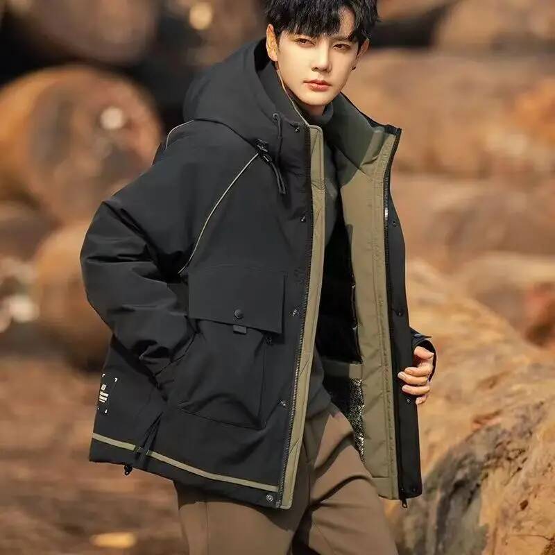 Winter Clothing Taiwan - Doudoune pour homme, style workwear, épaisse,