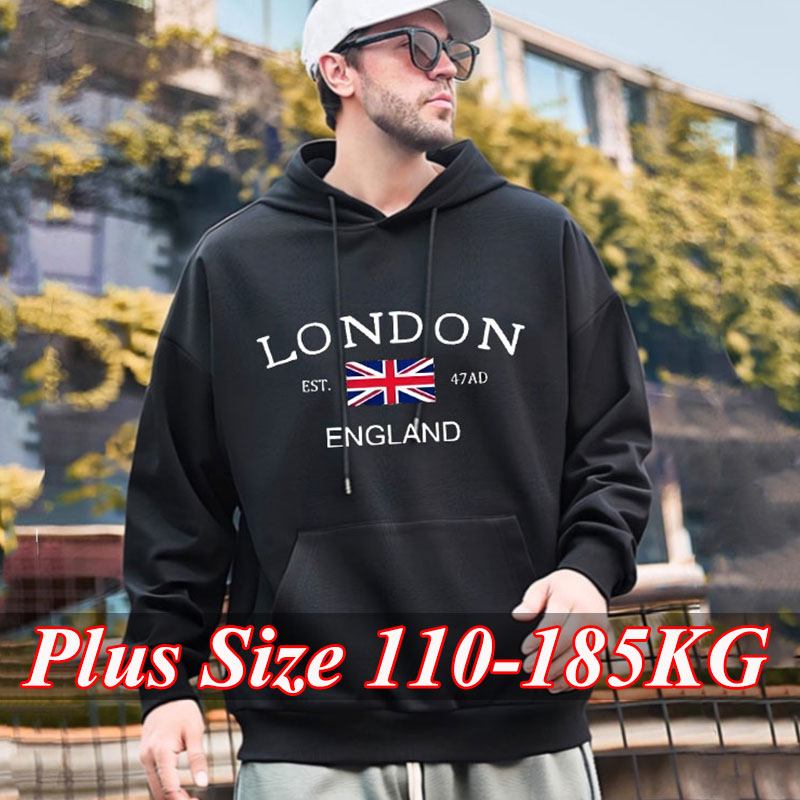 Winter Clothing London - Londres mode sweat à capuche imprimé