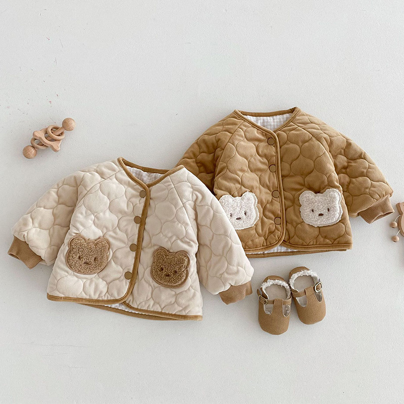Winter Clothing Baby Boy - 2025 coréen bébé vêtements d'hiver ours