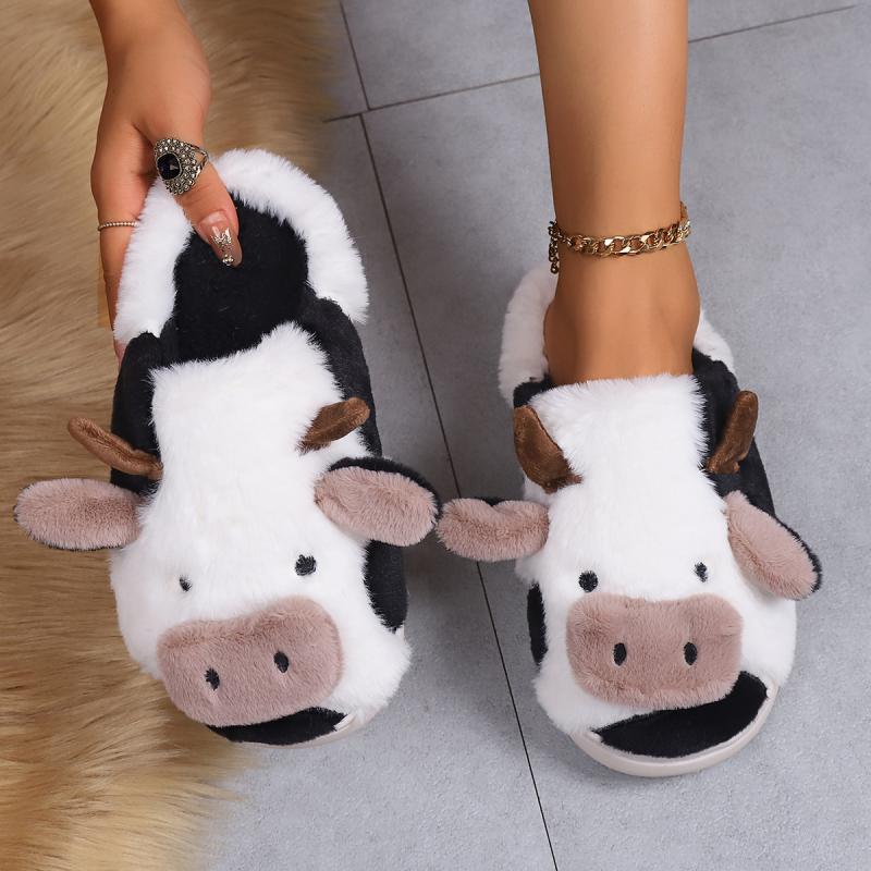 Winter Cloth - Pantoufles moelleuses pour femmes, chaussures d'hiver