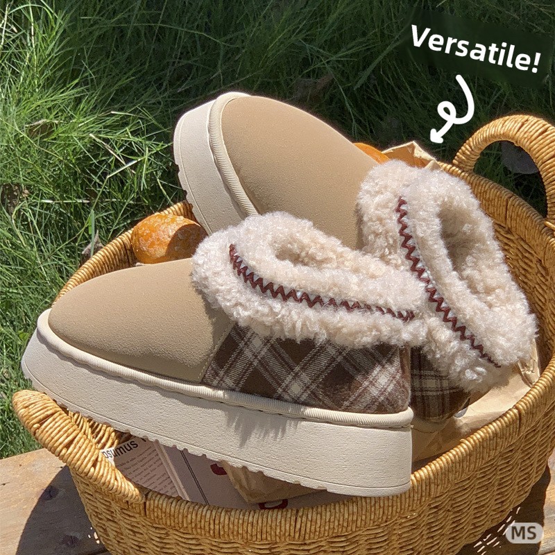 Winter Cloth - Chaussons moelleux plateforme 2026 pour femmes/hommes