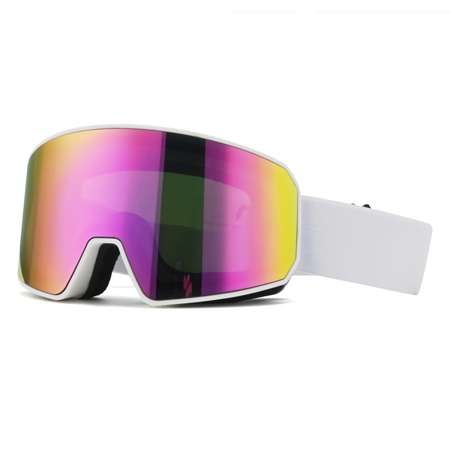 Snow Goggle Uv - Lunettes de ski double couche antibuée