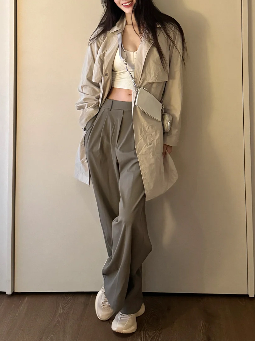 Winter Wear Clothes - Pantalon de costume à poches avec