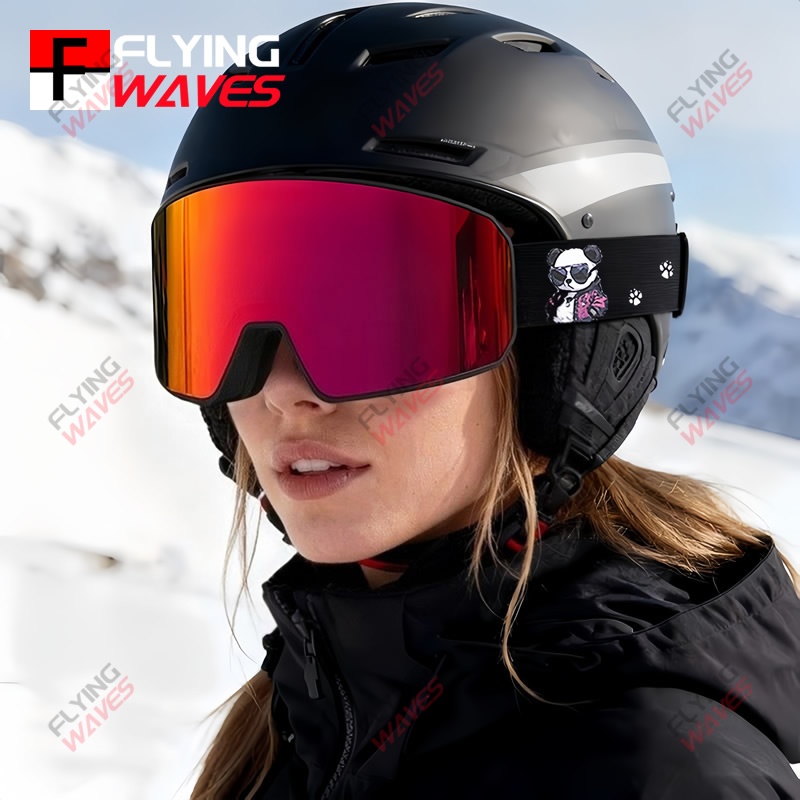 Snow Goggle Uv - Lunettes de Ski complètes pour adultes,