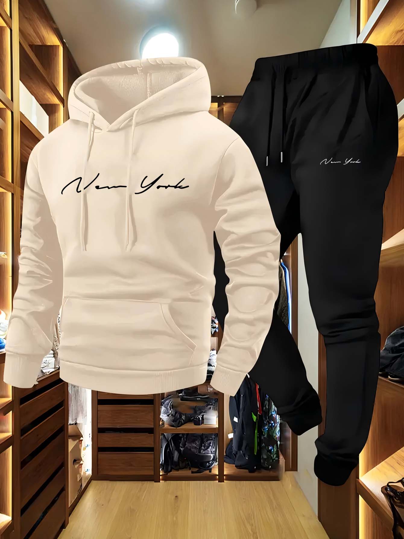 Winter Wear Clothes - Ensemble sweat à capuche et pantalon