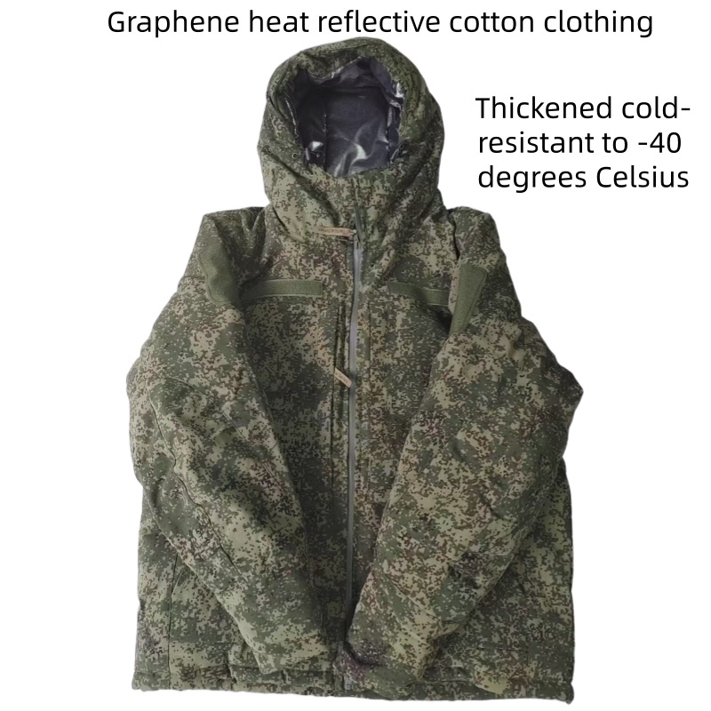 Winter Clothing Equipment - Veste tactique russe en coton, coupe-vent,