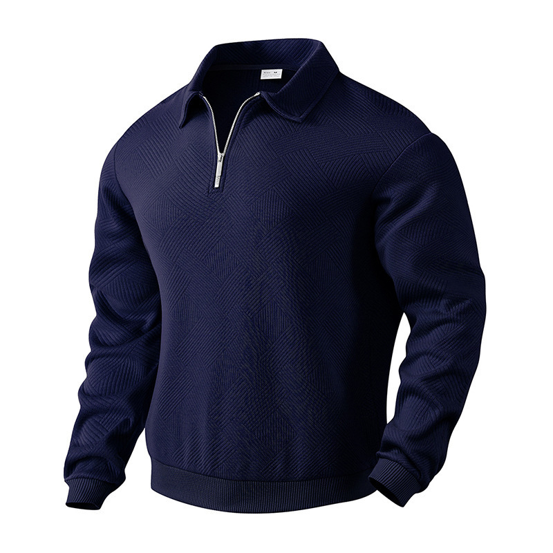 Sweat-shirt jacquard à manches - Winter Clothing Taiwan avis et prix