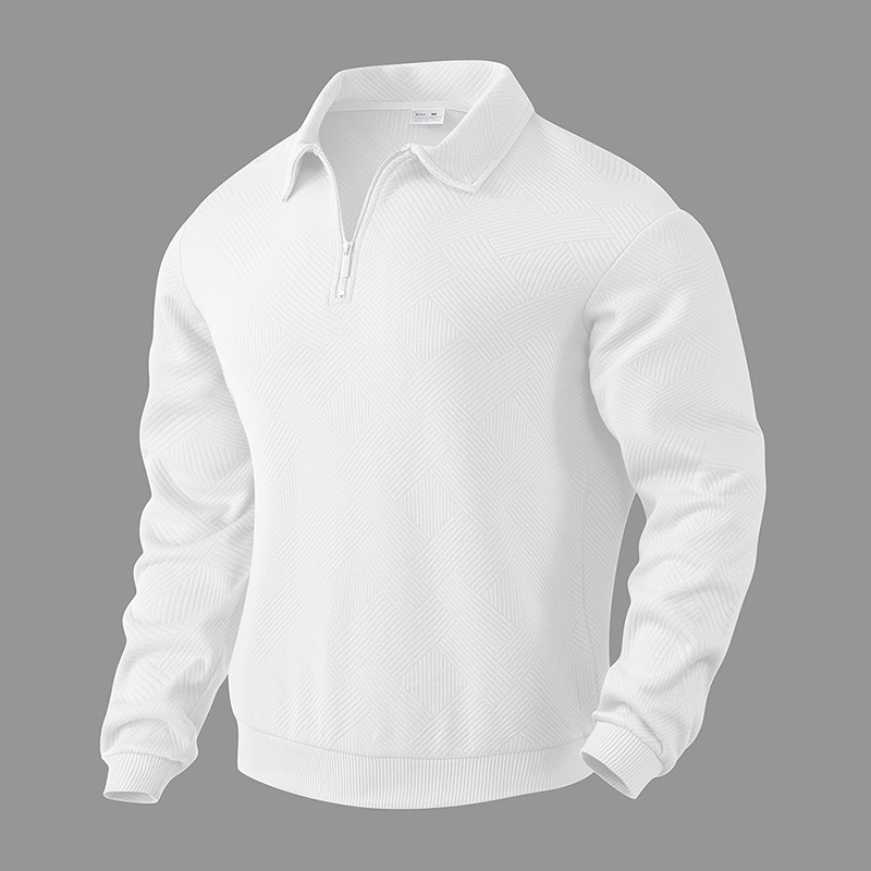 Sweat-shirt jacquard à manches - Winter Clothing Taiwan avis et prix
