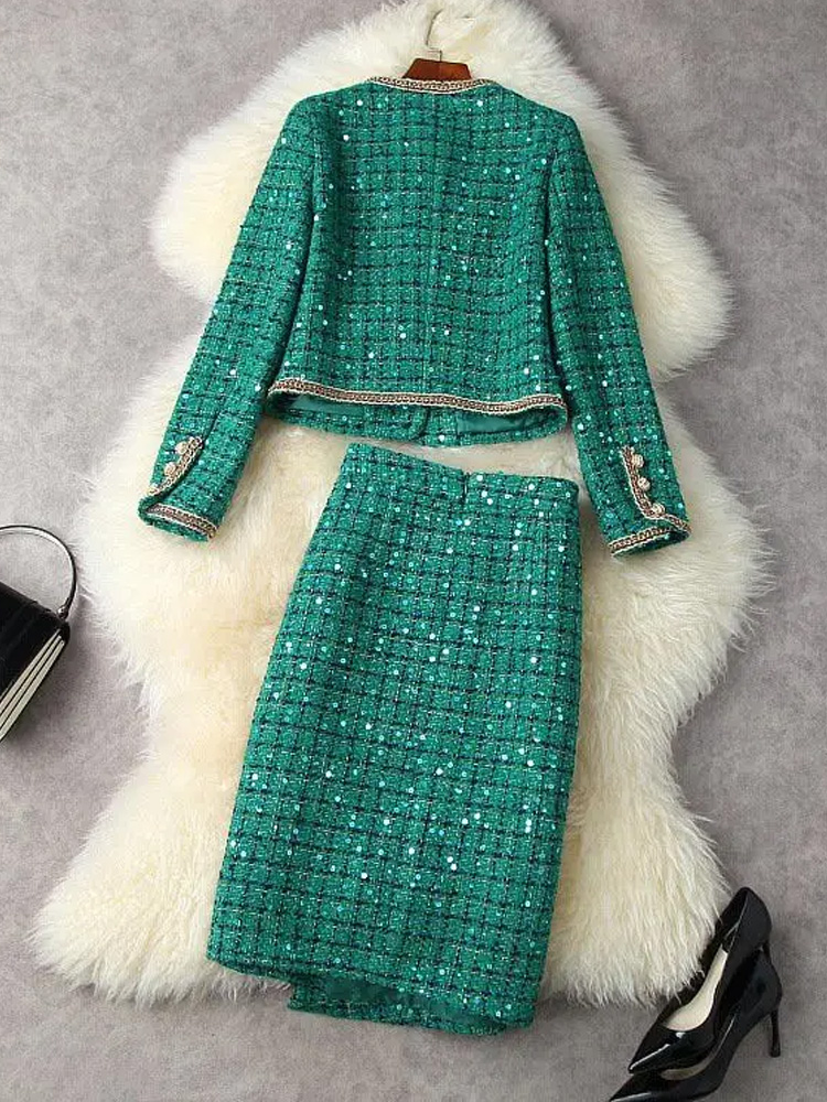 Veste et jupe vintage en tweed - Jack Winter Clothing avis et prix