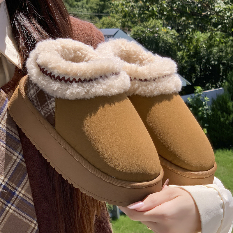 Chaussons moelleux plateforme  - Winter Cloth avis et prix