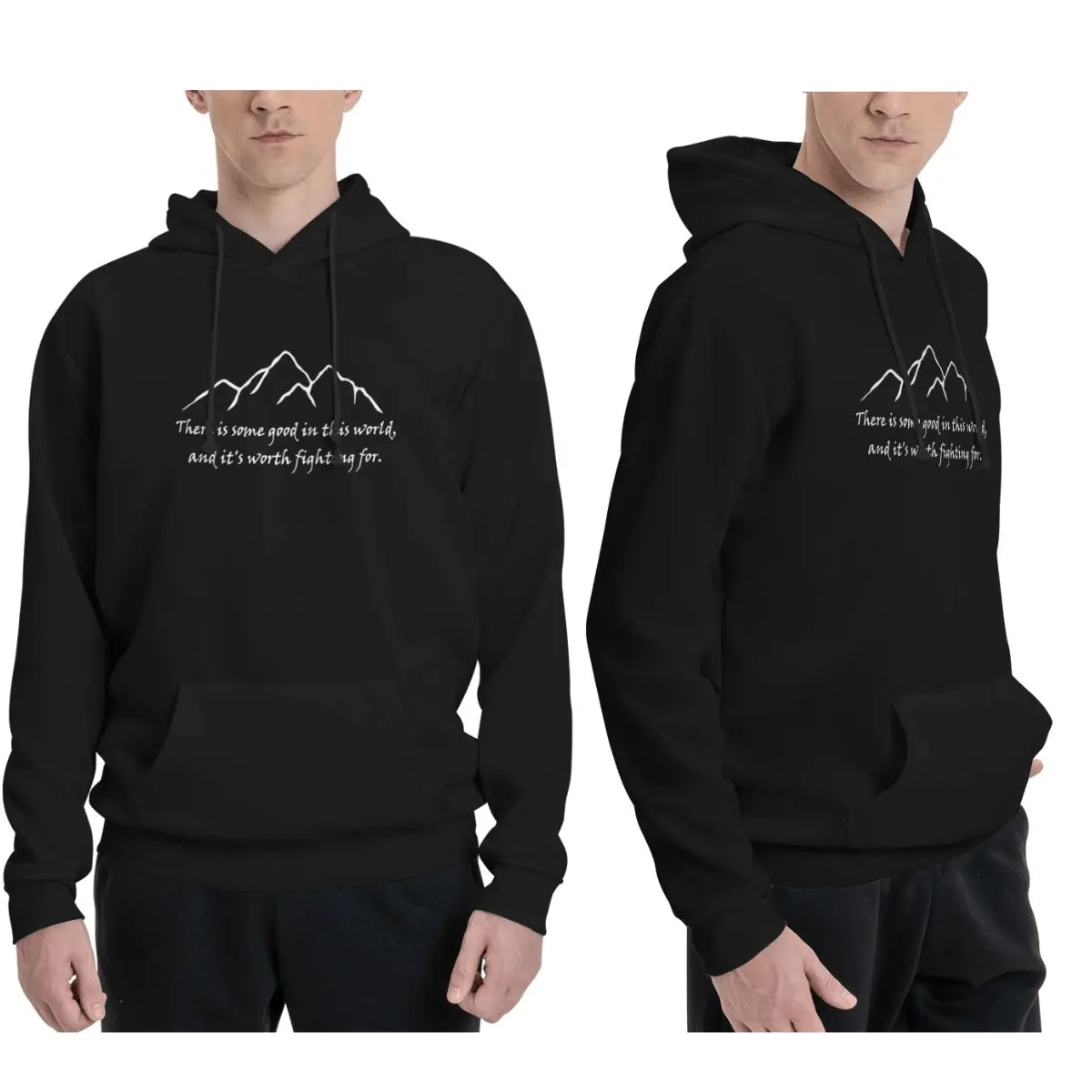 Samwise citation sweat à capuc - Winter Clothing Quotes avis et prix