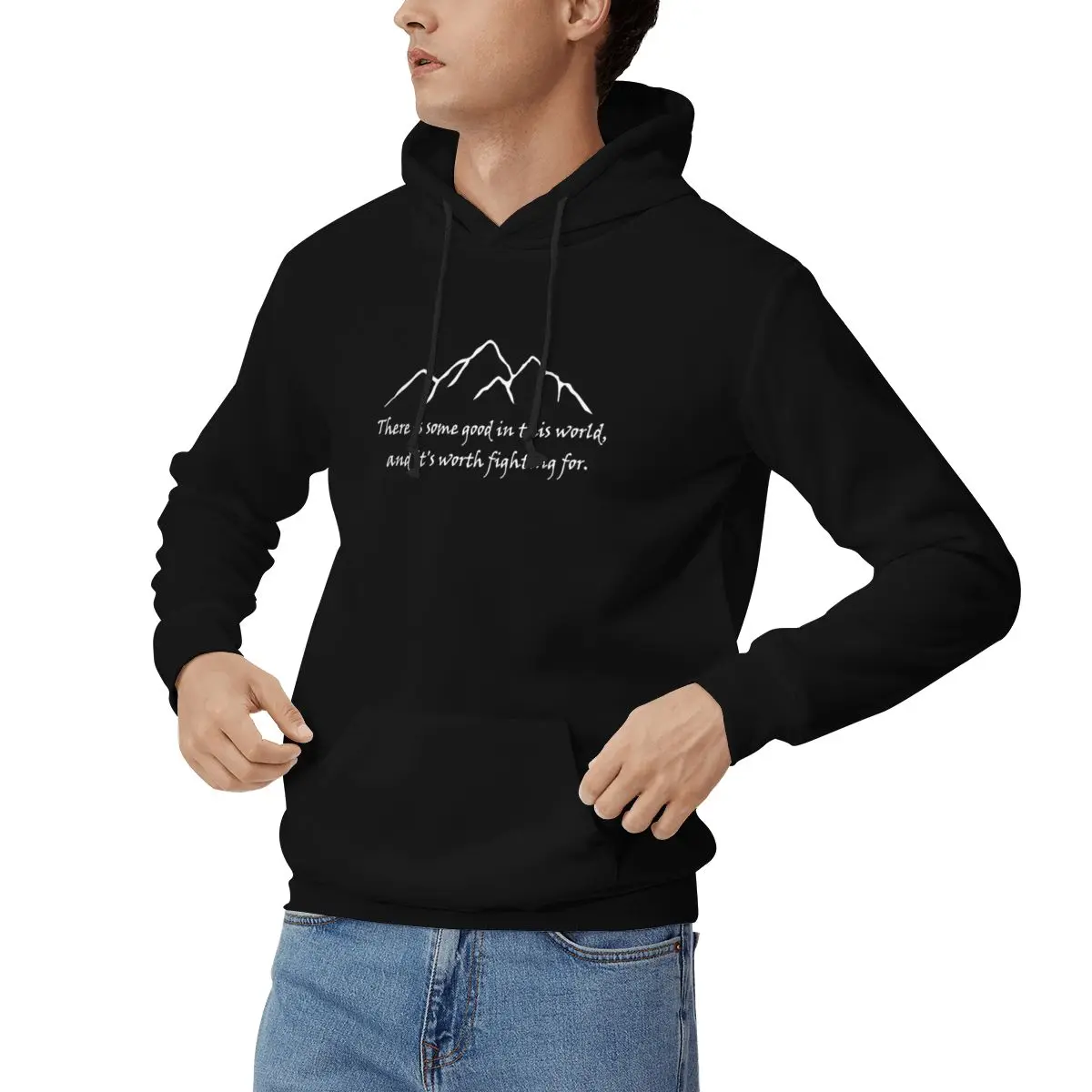 Samwise citation sweat à capuc - Winter Clothing Quotes avis et prix