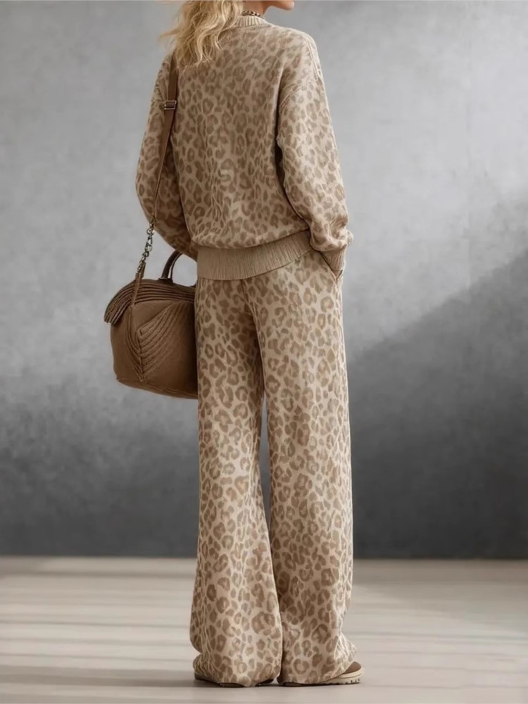 Costume imprimé léopard marron - Winter Wear Clothes avis et prix