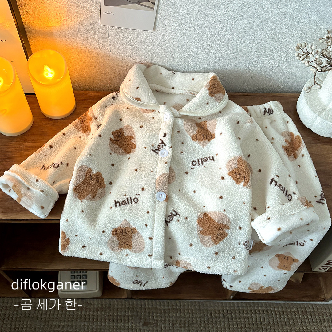 Nouveaux pyjamas pour enfants  - Winter Clothing Baby Boy avis et prix
