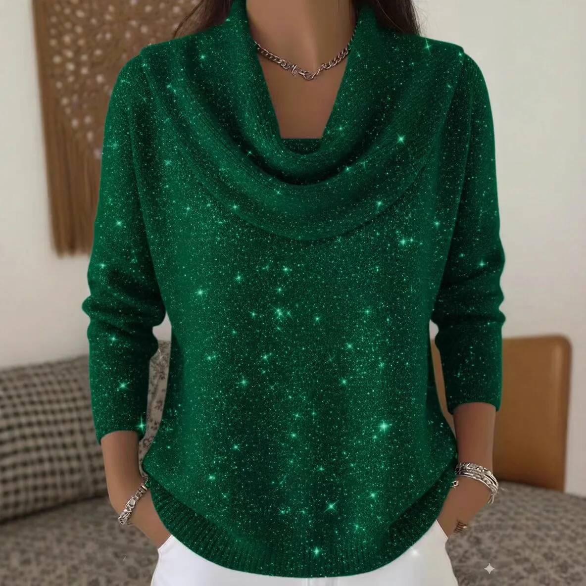 Pull en maille à paillettes te - Winter Clothing Taiwan avis et prix