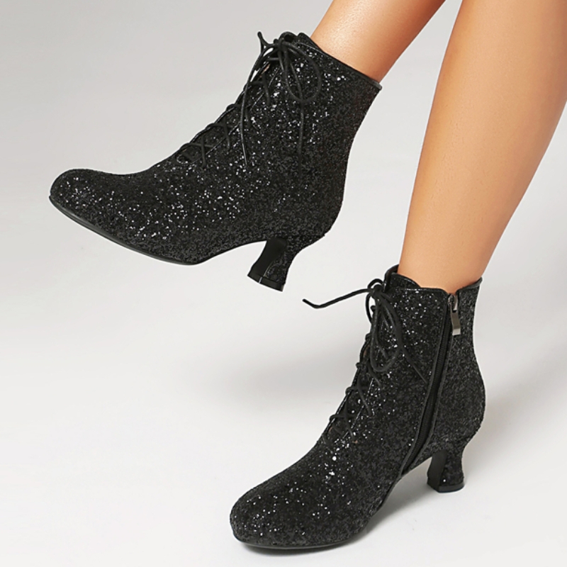 Bottines dorées à lacets pour  - Winter Cloth avis et prix