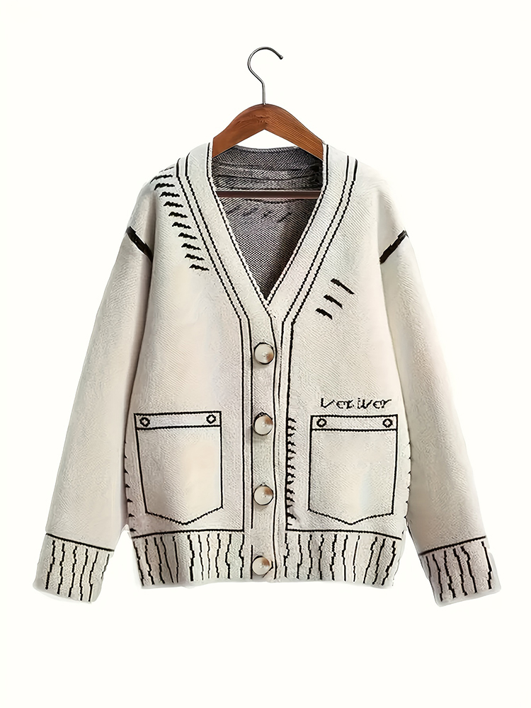 Cardigan boutonné grande taill - Winter Clothing Equipment avis et prix