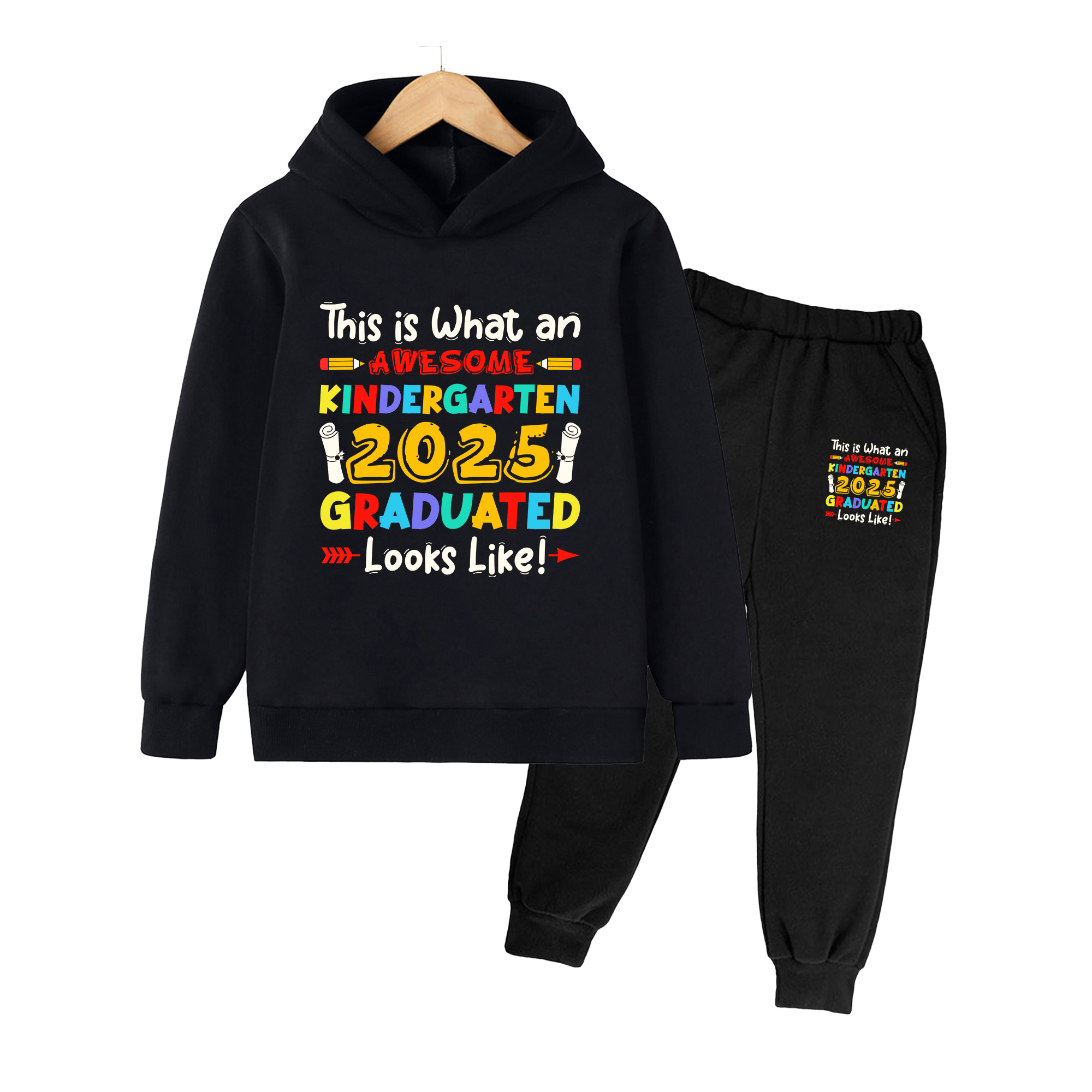 Ensemble sweat à capuche et pa - Winter Clothing Kindergarten avis et prix