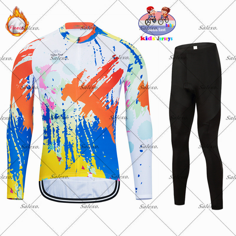 Maillot de cyclisme en polaire - Winter Clothing Kids Sale avis et prix