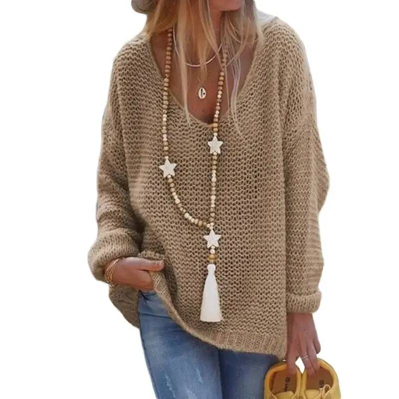 Pull en maille à col en V et m - Winter Clothing Taiwan avis et prix