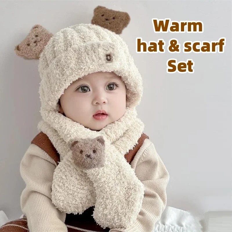 Chapeau et écharpe pour bébé,  - Winter Clothing Baby Boy avis et prix